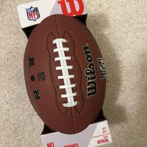 Wilson NFL Silver Series Football Official Size BRAND NEW IN THE ORIGINAL BOX!